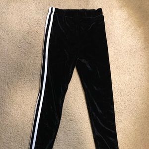Velvet leggings